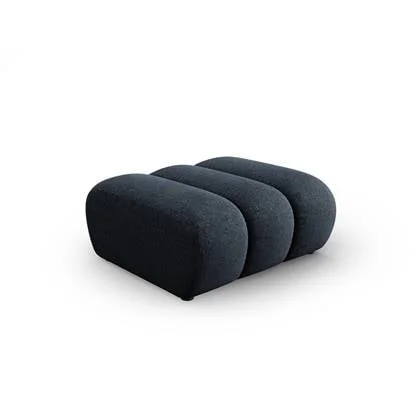 Micadoni Lupine Hocker - Chenille - Koningsblauw