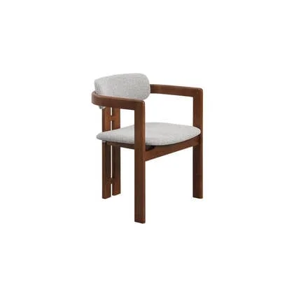 Micadoni Set van 2 eetkamerstoelen Llevant