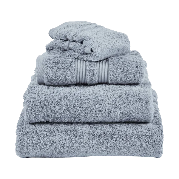 Mille Notti Fontana Handdoek EKO Lichtblauw, 100x150 cm