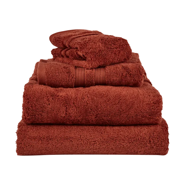 Mille Notti Fontana Handdoek EKO Roest, 100x150 cm