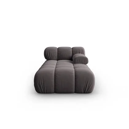 Milo Casa Tropea Modulair Bank Element - Chaise Longue Rechts - Donkergrijs