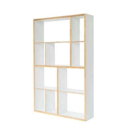 MINT Furniture KAST M 112 x 30 x 179 cm, eiken, wit ABET laminaat