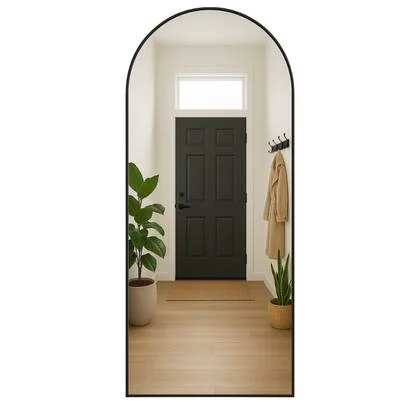 MIRRORS AND MORE MISOU Passpiegel 170x70cm Boogspiegel Wandspiegel...