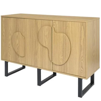 MISOU Calypso Buffetkast Dressoir Woonkamer Kast met Deuren Opbergk...