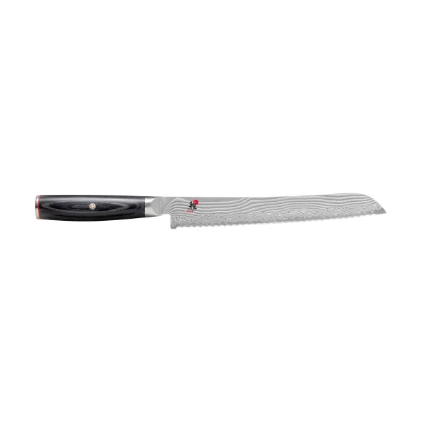 Miyabi Raw 5000FCD broodmes 23 cm Damaskus-zwart