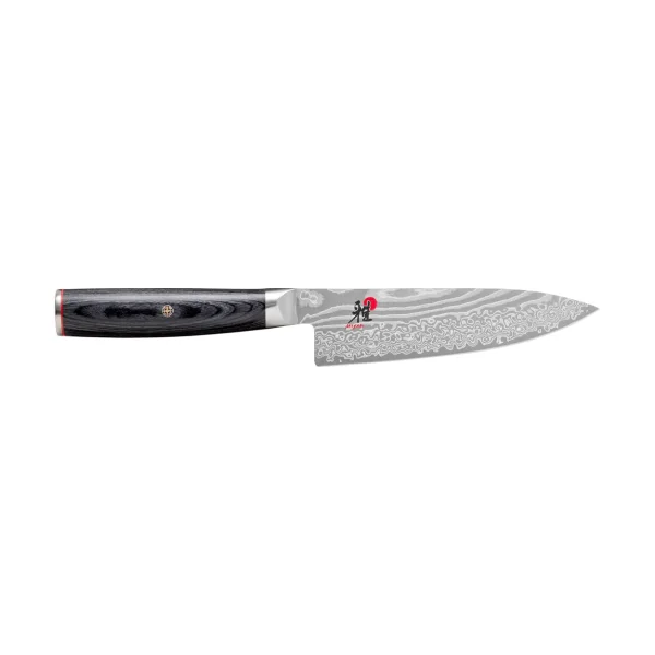 Miyabi Raw 5000FCD koksmes gyutoh 16 cm Damascus-zwart
