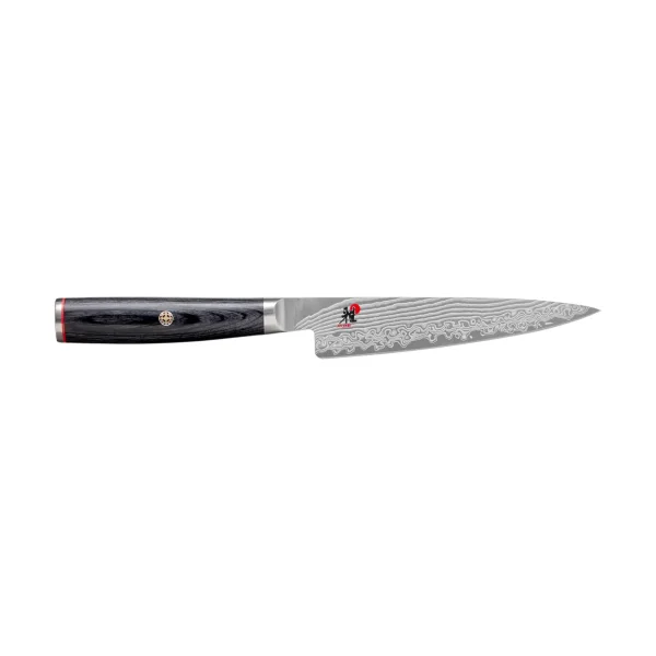 Miyabi Raw 5000FCD shotoh schaalmes 13 cm Damascus-zwart