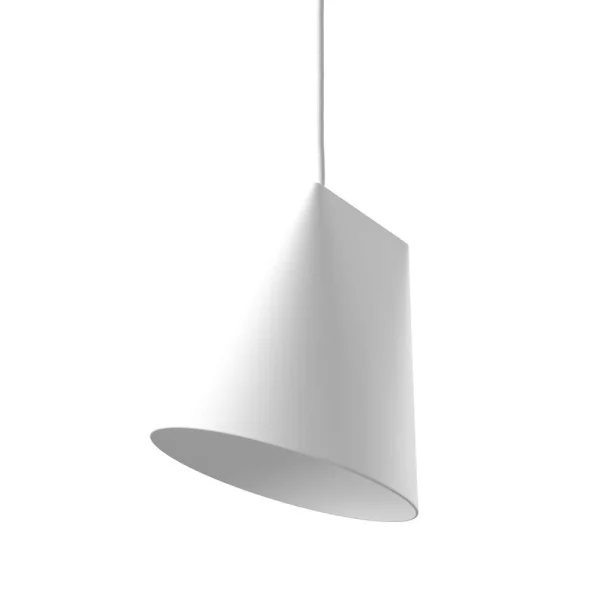 Moebe - Ceramic Wide Hanglamp White