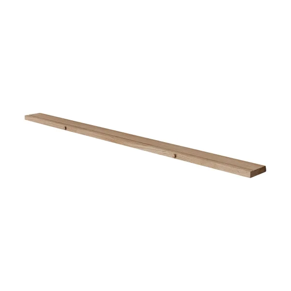 MOEBE Gallery shelf fotoplank 115 cm Eikenhout