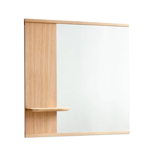 Moebe - Mirror With A Shelf Spiegel 70cm Eik