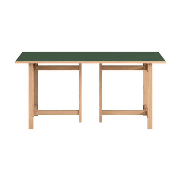 MOEBE Moebe rechthoekige eettafel Green, 160x90 cm