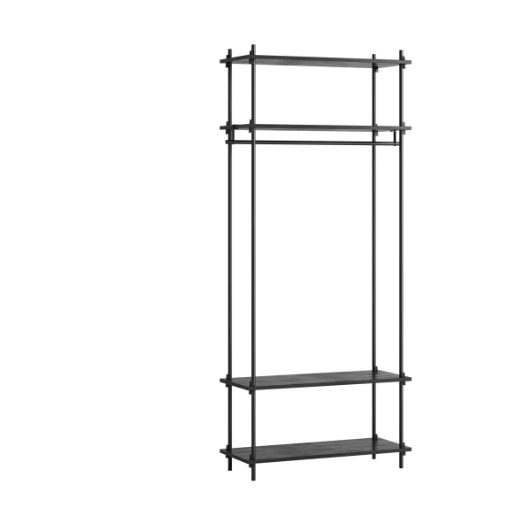 MOEBE Moebe shelving system s.200.1.F Zwart