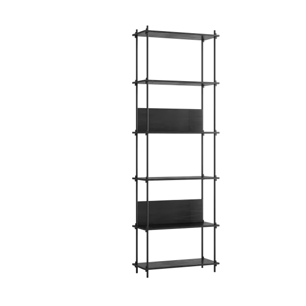 MOEBE Moebe shelving system s.255.1.A Zwart