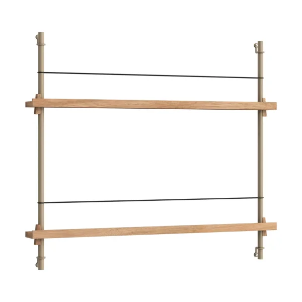 MOEBE Moebe tijdschriftstandaard Oak-grey