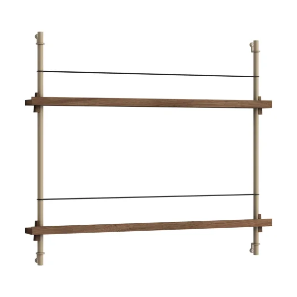 MOEBE Moebe tijdschriftstandaard Smoked oak-grey