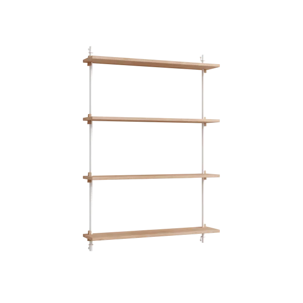 MOEBE Moebe wall shelving ws.115.1 Eikenhout-wit