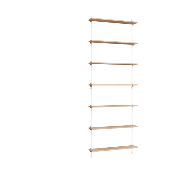 MOEBE Moebe wall shelving ws.230.1 Eikenhout-wit