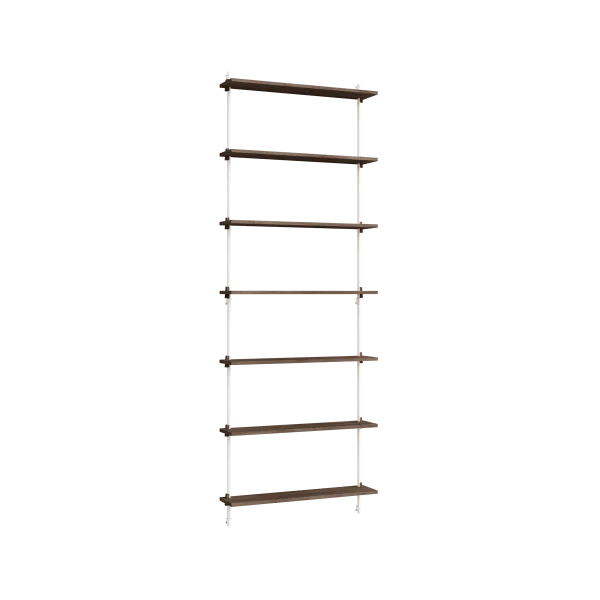 MOEBE Moebe wall shelving ws.230.1 Gerookt eikenhout-wit