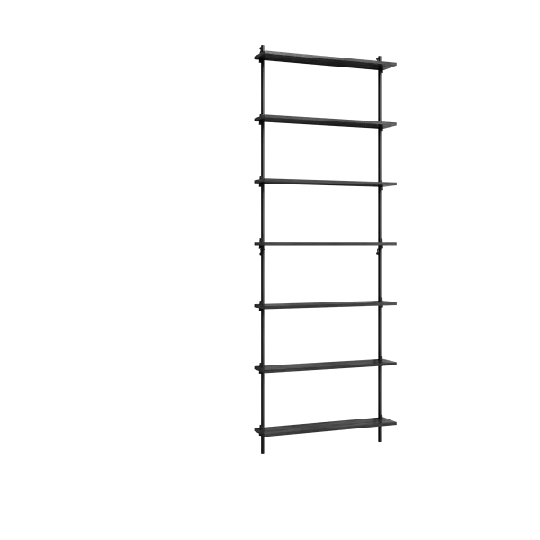 MOEBE Moebe wall shelving ws.230.1 Zwart