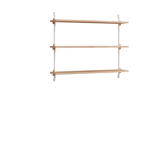 MOEBE Moebe wall shelving ws.65.1 Eikenhout-wit