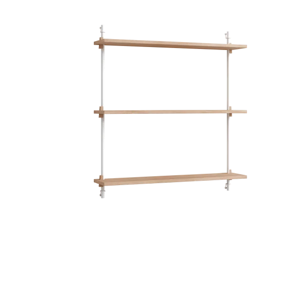 MOEBE Moebe wall shelving ws.85.1 Eikenhout-wit