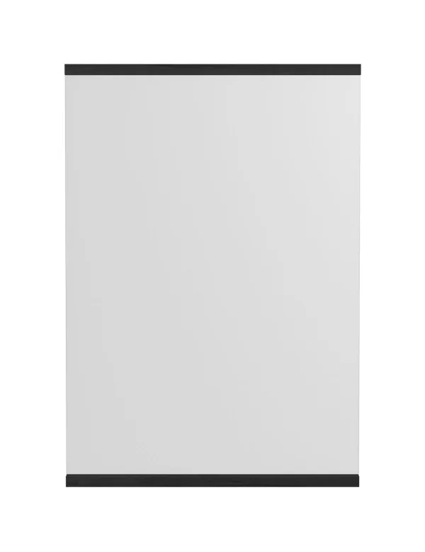 Moebe Rectangular Mirror 50x70 cm - zwart