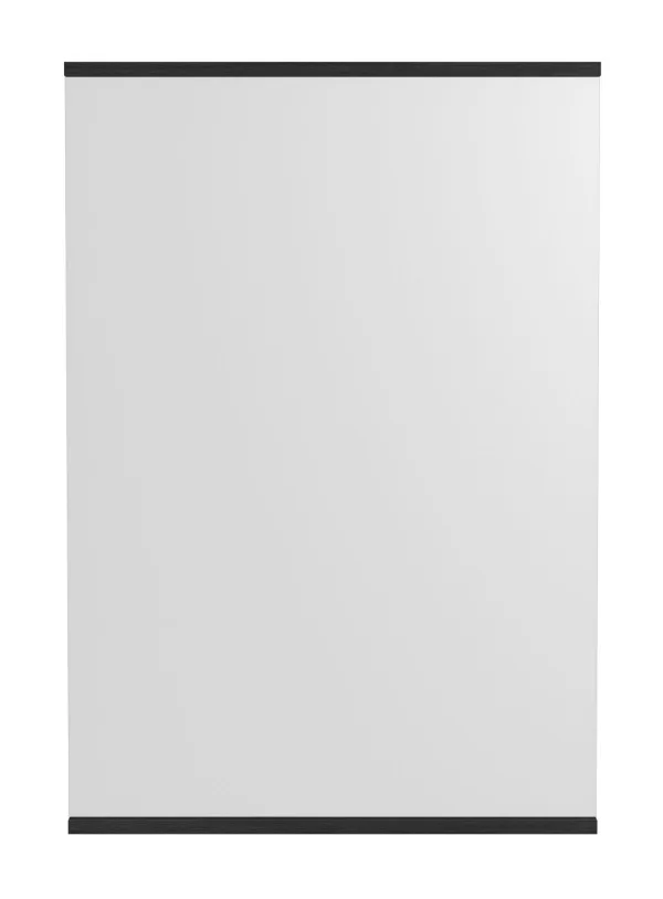 Moebe Rectangular Mirror 70x100 cm - zwart