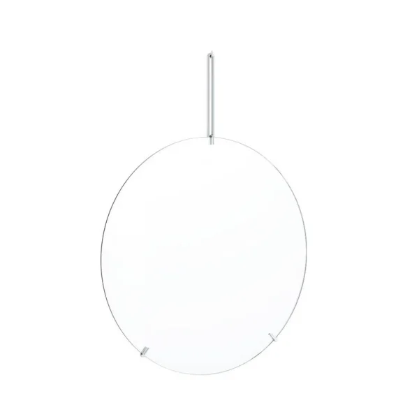 Moebe - Wandspiegel Ø70 roestvrij staal