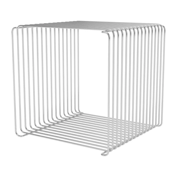 Montana Panton Wire Single plank 34,8x34,8x34,8 cm Chrome