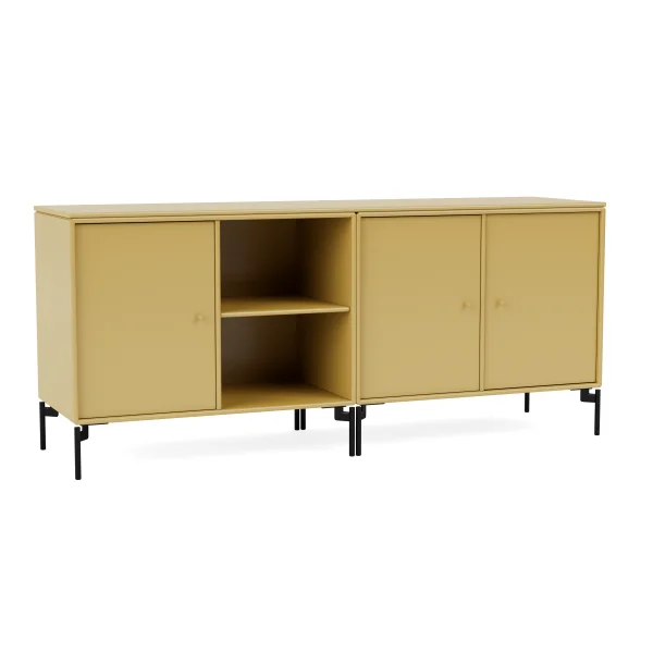 Montana Save Low Sideboard - Cumin - Poten 12,6 cm black