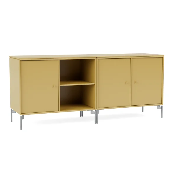 Montana Save Low Sideboard - Cumin - Poten 12,6 cm chroom