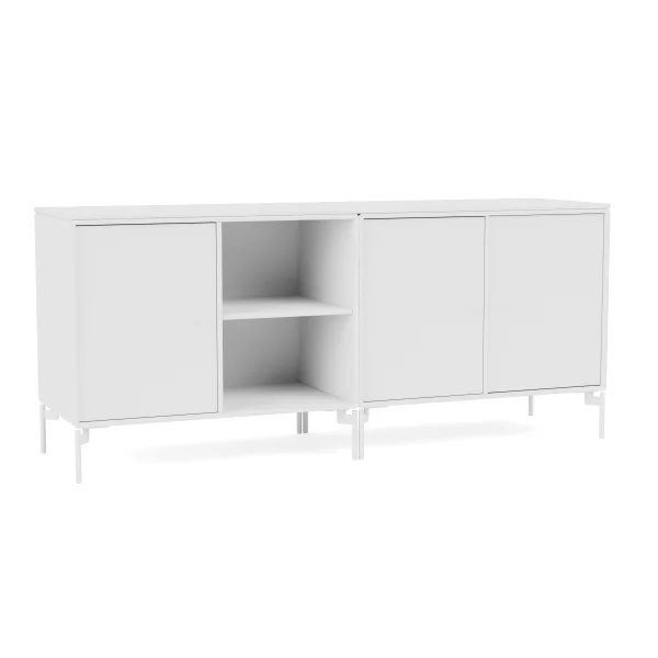 Montana Save Low Sideboard - New White - Poten 12,6 cm snow