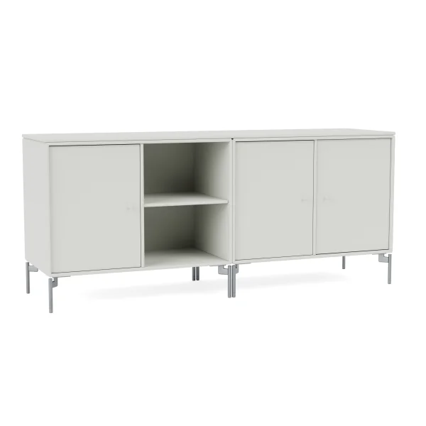 Montana Save Low Sideboard - Nordic - Poten 12,6 cm chroom