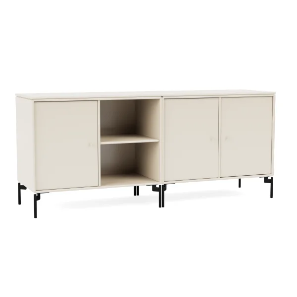 Montana Save Low Sideboard - Oat - Poten 12,6 cm black