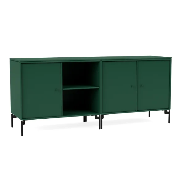 Montana Save Low Sideboard - Pine - Poten 12,6 cm black