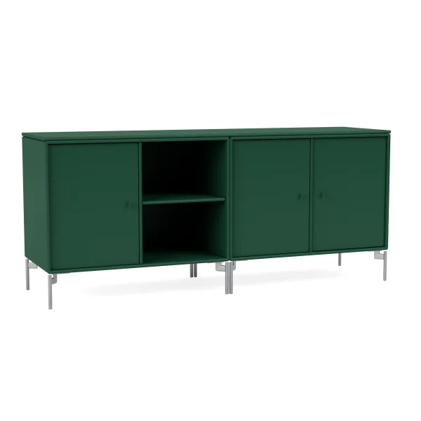 Montana Save Low Sideboard - Pine - Poten 12,6 cm chroom