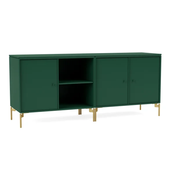 Montana Save Low Sideboard - Pine - Poten 12,6 cm messing