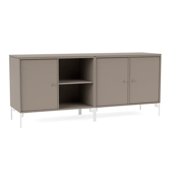 Montana Save Low Sideboard - Truffle - Poten 12,6 cm snow