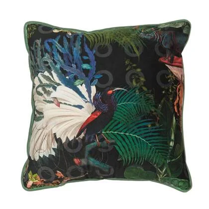 MOOOI Menagerie Square Sierkussen - 50x50 | 20x20 Inch cm - Raven
