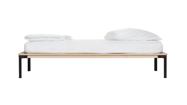 Moormann Seiltänzer Bed - zwart - 140 x 200 cm