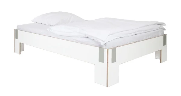 Moormann Tagedieb bed - wit (FU) - 120 x 200 cm