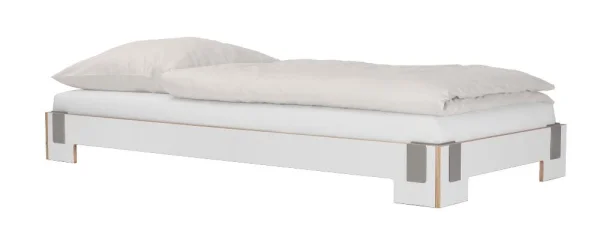 Moormann Tagedieb stapelbed - wit (FU) - 100 x 200 cm