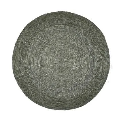 Mrcarpet Rond jute vloerkleed groen 200cm