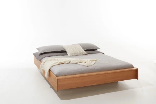 Müller Möbelwerkstätten Flai Bed - massief eiken - 140 x 200 cm