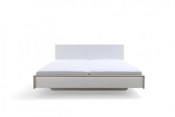 Müller Möbelwerkstätten Flai hoofdbord - 180 x 200 - CPL wit met berk