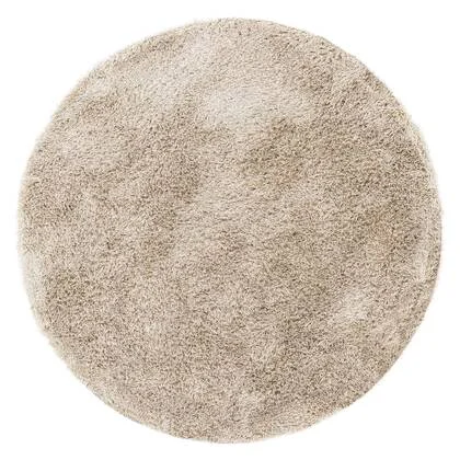 MUST Living Carpet Crown round medium,Ø200 cm, beige, 100% Polyester
