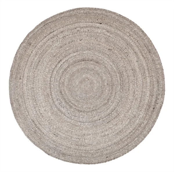 MUST Living-collectie Tapijt Sterling rond groot dia 200 cm Beige