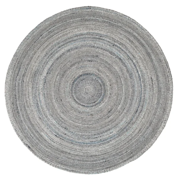 MUST Living-collectie Tapijt Sterling rond groot dia 200 cm Blauw 80% wol 20% polyester.