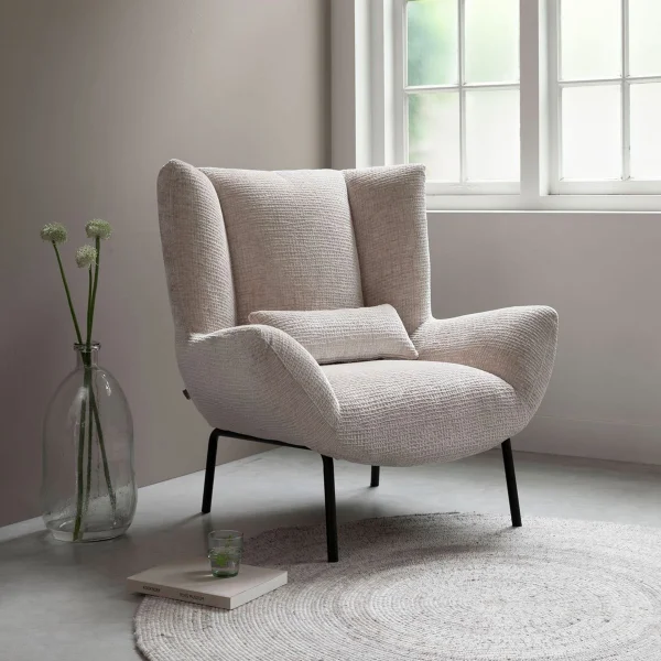 MUST Living Fauteuil Astro Chenille - Naturel