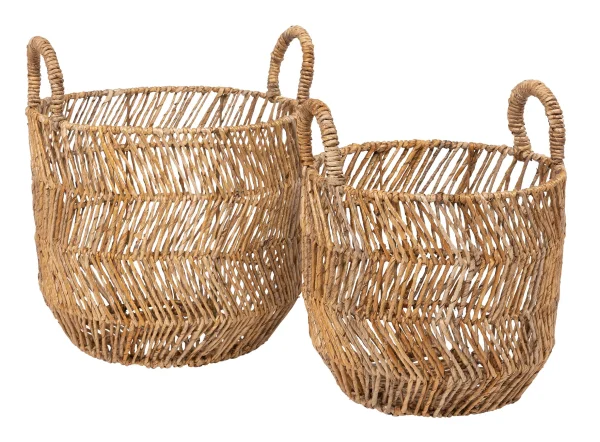 MUST Living Mand San Miguel Abaca, Set van 2 stuks - Naturel